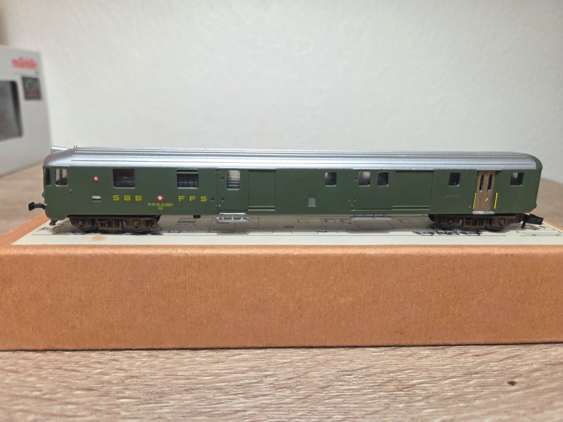 Modellini di ferrovie: Eriam N 100/1 Steuerwagen SBB – Usato da St-Aubin-Sauges venduto da Lo_Go 1
