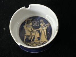 Aschenbecher: FM, pâte et émail Limoges. Sculpture Fathi M.