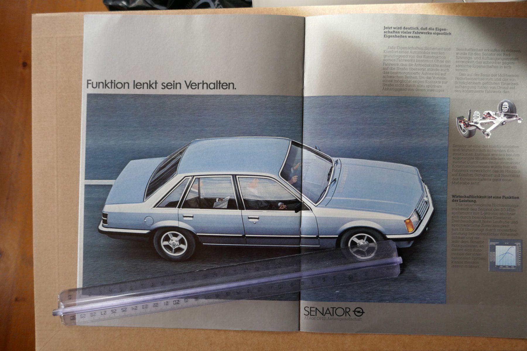 Opel Dokumente: OPEL Senator Originalprospekt – Gebraucht aus Madiswil von ML911 3