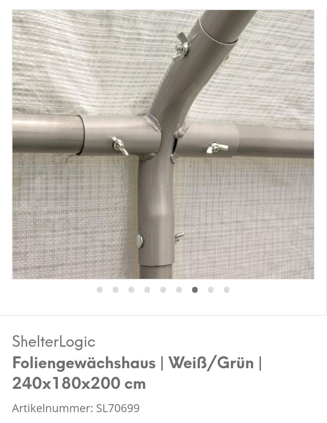 Fogli trasparenti: Zu Verkaufen Gewächshaus – Usato da Attiswil venduto da wid_clc9 4