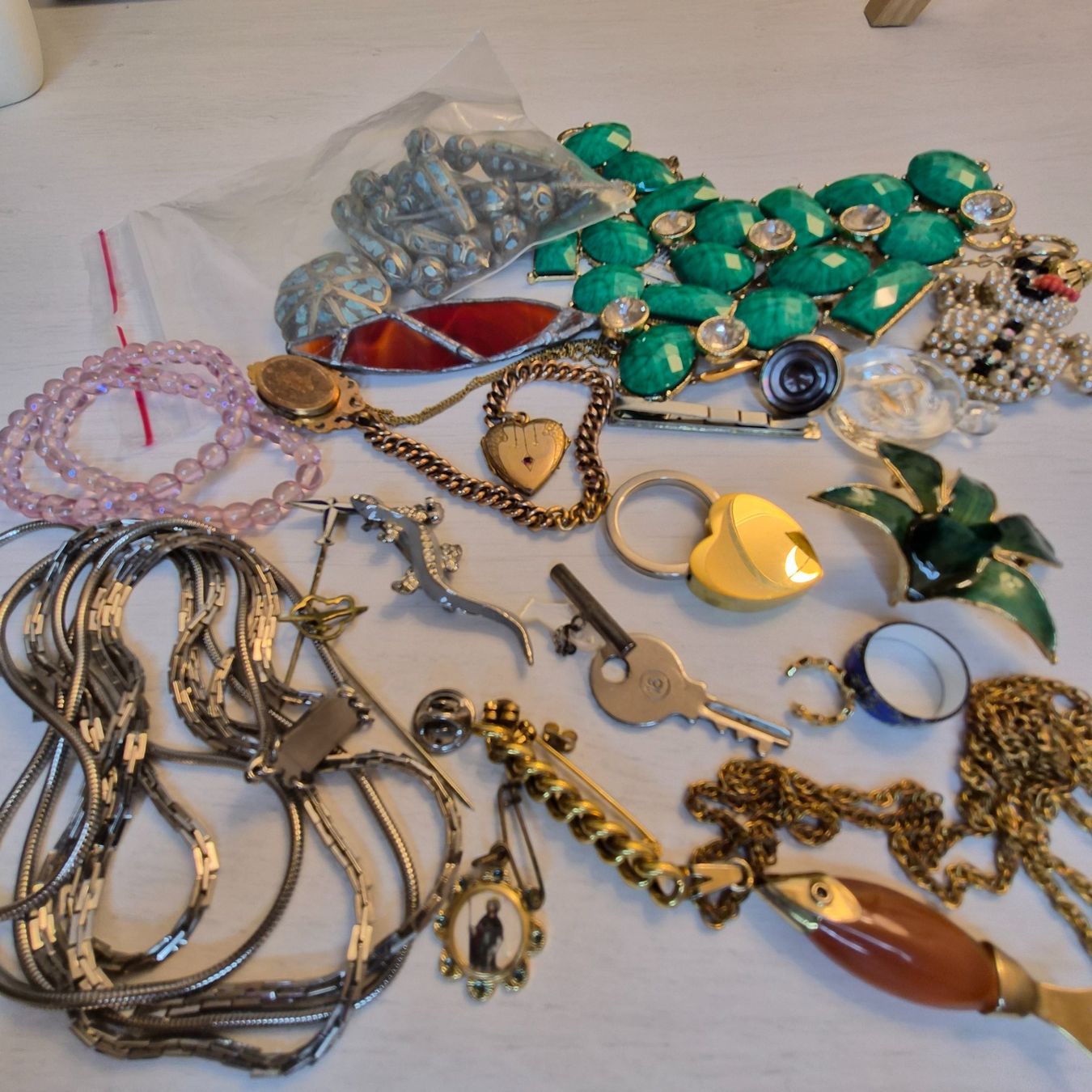 Altri gioielli: Lot Bastel und Modeschmuck - 33 – Usato da Zürich venduto da dia_65d6 4