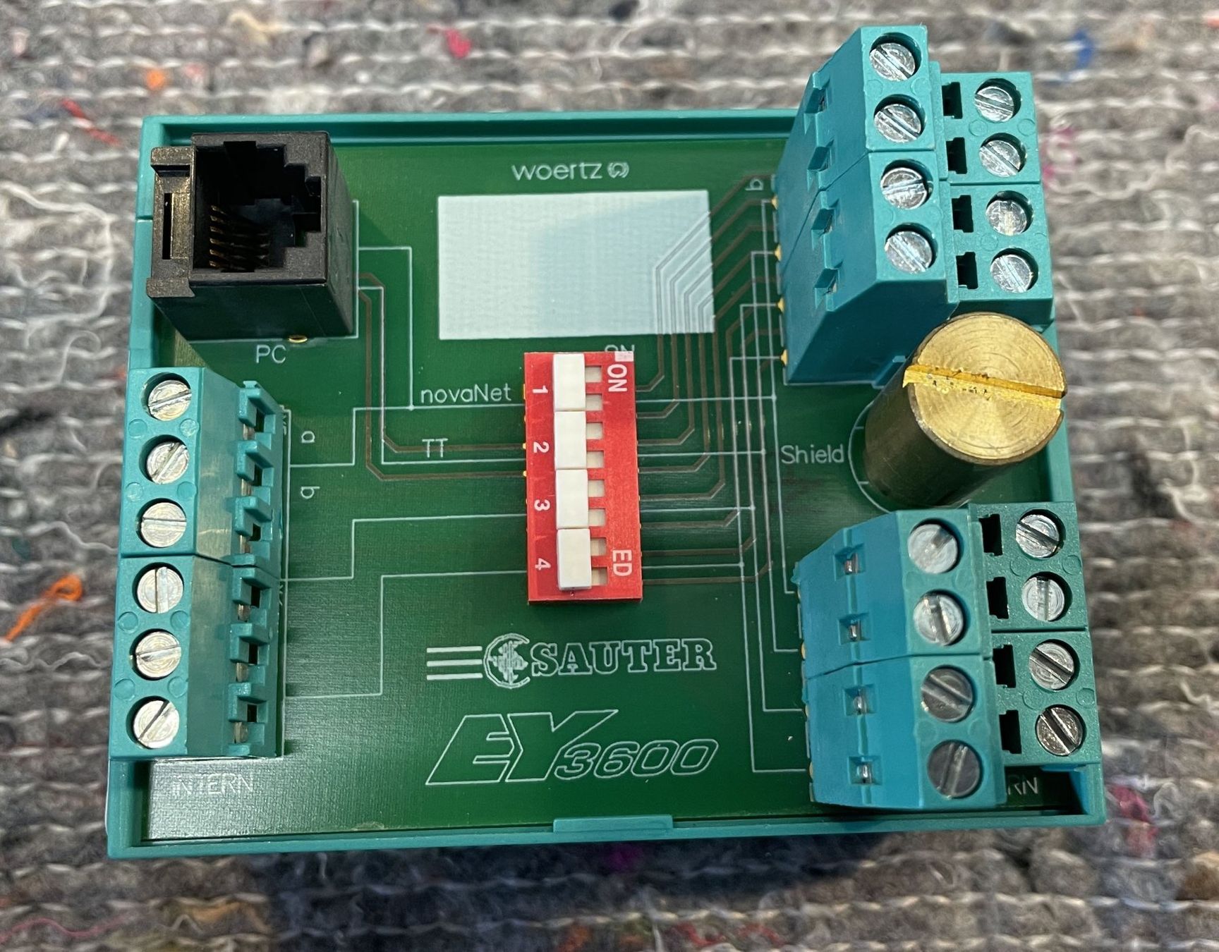 Steuerung: 4 mal Sauter EY3600 BUSMODUL – Gebraucht aus Mörigen von Q4 1