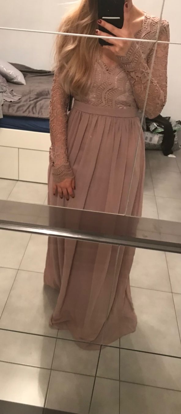 Vestiti: Abendkleid ungetragen blush Ton – Nuovo (secondo la descrizione) da Staufen venduto da M19M