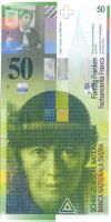 Schweiz Suisse 50 Franken 2006 Serie A Blattner unzirkuliert