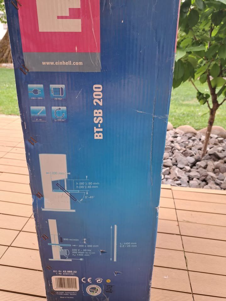 Einhell Scies: Bandsäge Einhell BT-SB 200 Blue – D'occasion à Nürensdorf par Chewbacca_93 6