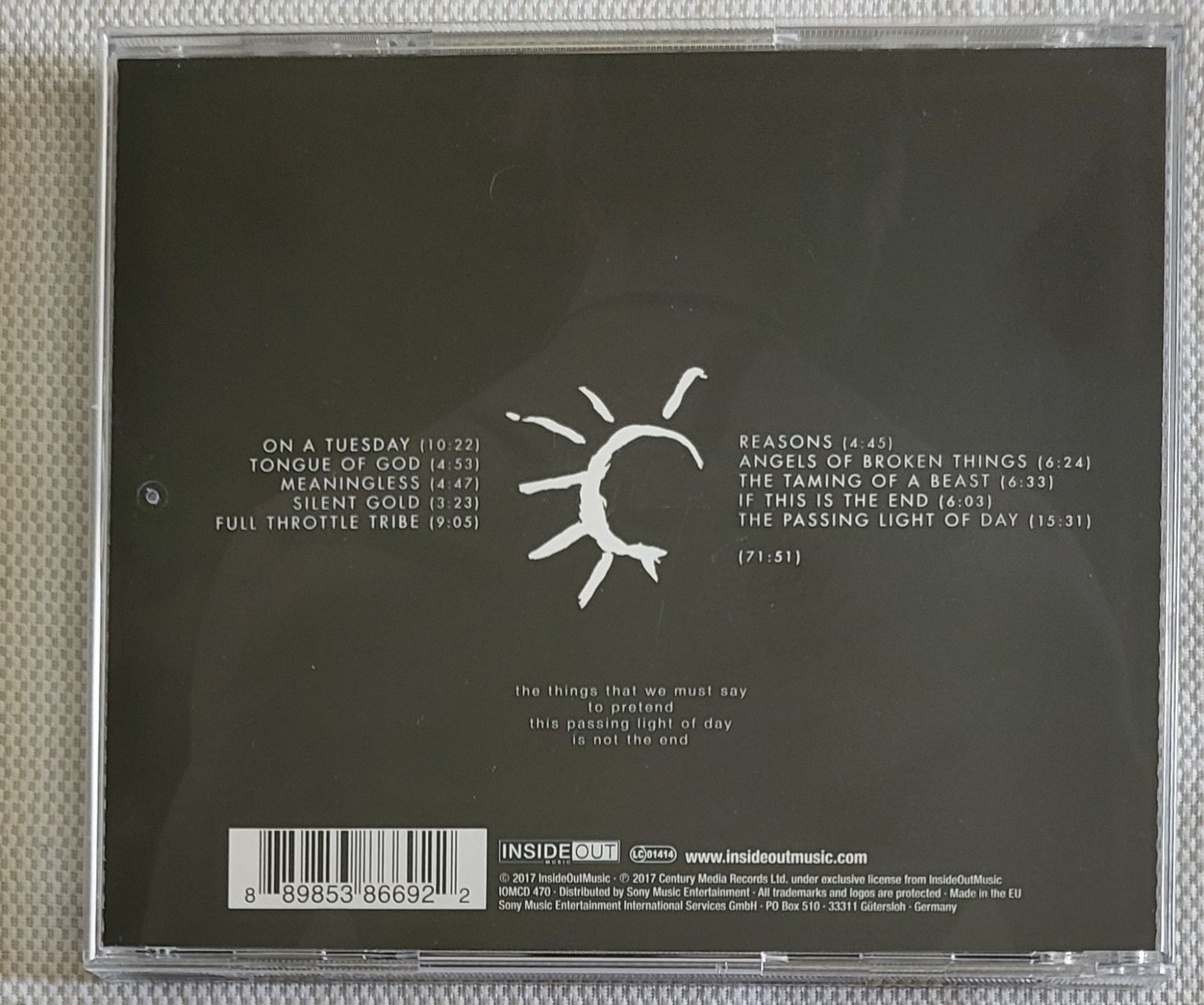 CDs: pain of salvation - in the passing light of day – Gebraucht aus Villars-sur-glane von Epsilonhike 1