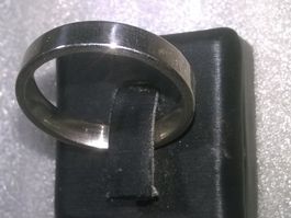 ring edelsthal,,silber farbe,,,glanzig,,ohne stein