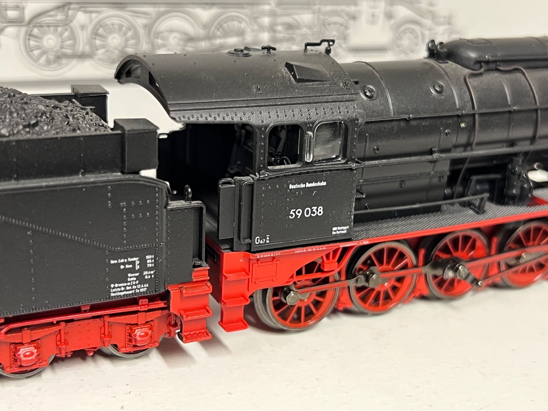 Märklin Modelleisenbahnen: Märklin 37058 BR 59 DB Digital – Neu (gemäss Beschreibung) aus Neuenhof von ludovicco 2