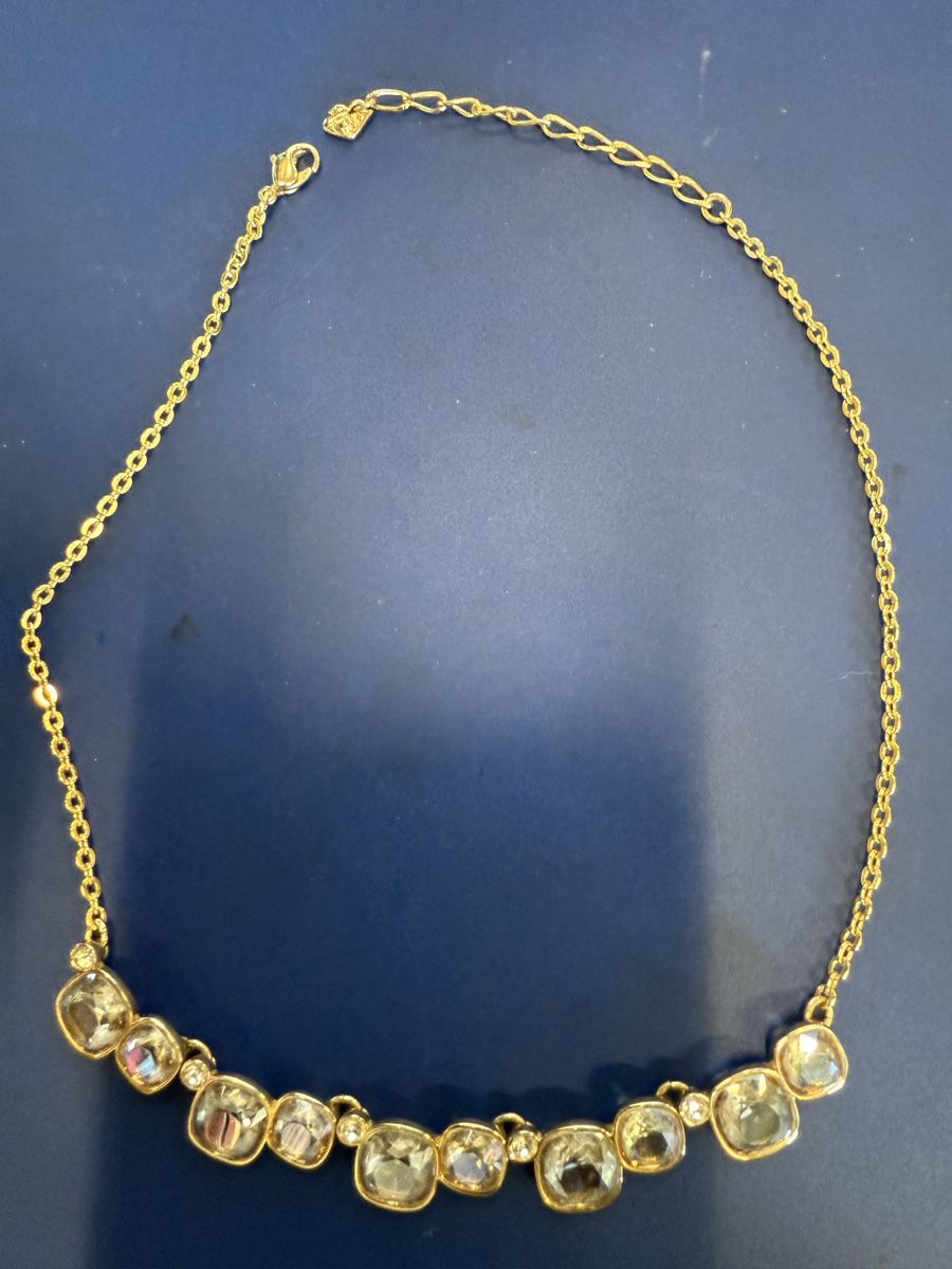 Swarovski Catenine: Swarowski Halskette 44cm – Usato da Strengelbach venduto da RaenAntikDesign