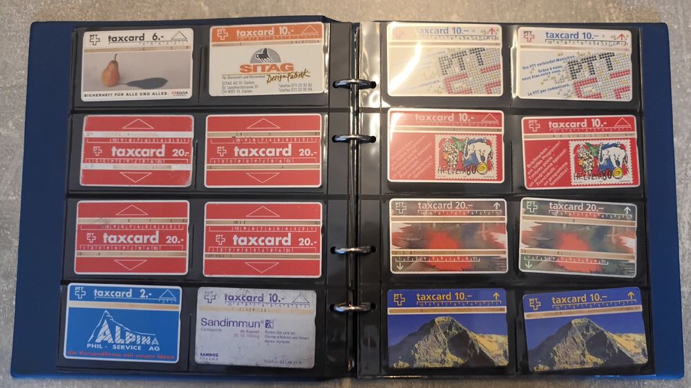 Cartes de téléphone: 134 Stk.Telefon und Taxcards – D'occasion à chur par erika025 8