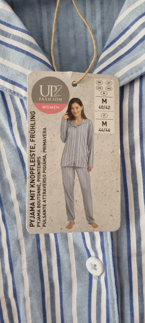 Negligees & Pigiami: Pyjama Damen gestreift Grösse M mit Etikett – Nuovo (secondo la descrizione) da egliswil venduto da Maggy6 2
