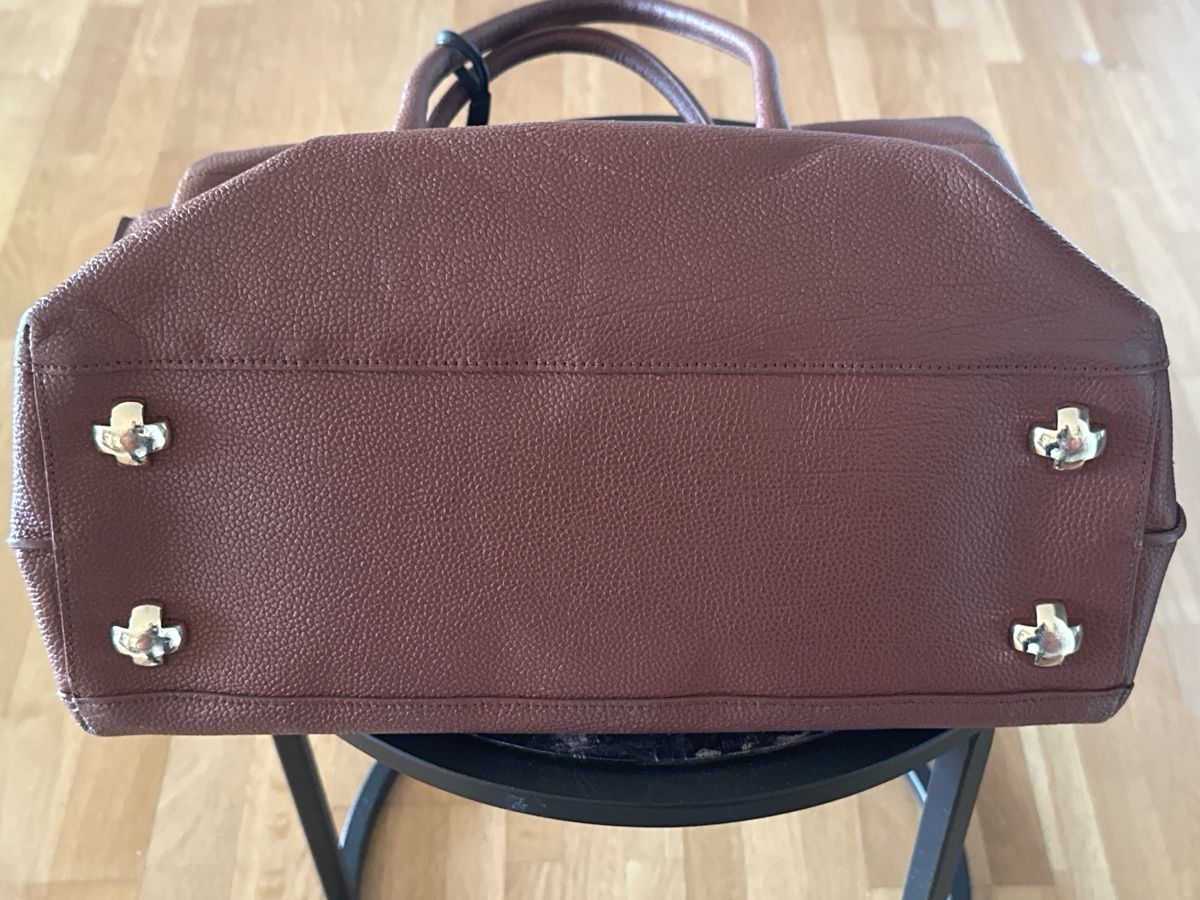 Navyboot Borse da donna: NAVYBOOT Leather Bag - Brown – Usato da Uerikon venduto da Ladybird40 8