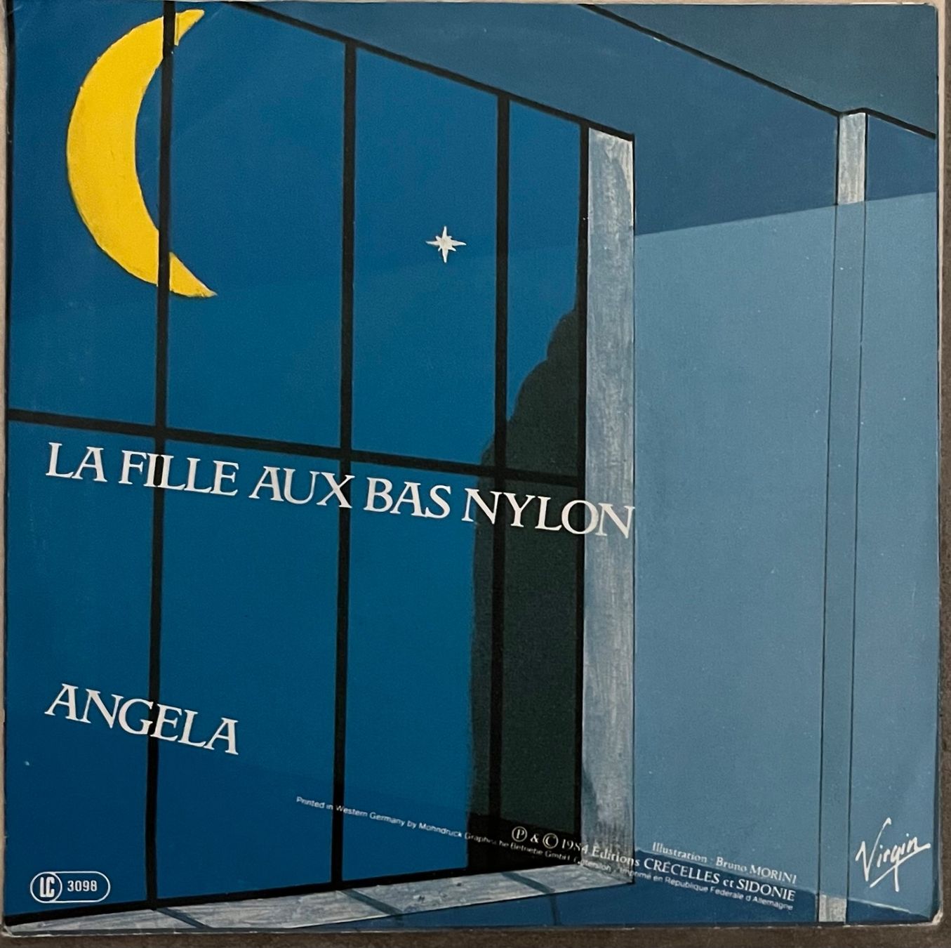 Dischi in vinile: JULIEN CLERC - LA FILLE AUX BAS NYLON – Usato da Bussigny venduto da vinyl-pas-cher 1