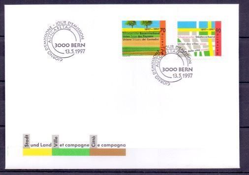 Tutti i francobolli: CH FDC Satz 1997 – Usato da Koblenz venduto da Markenhimmel