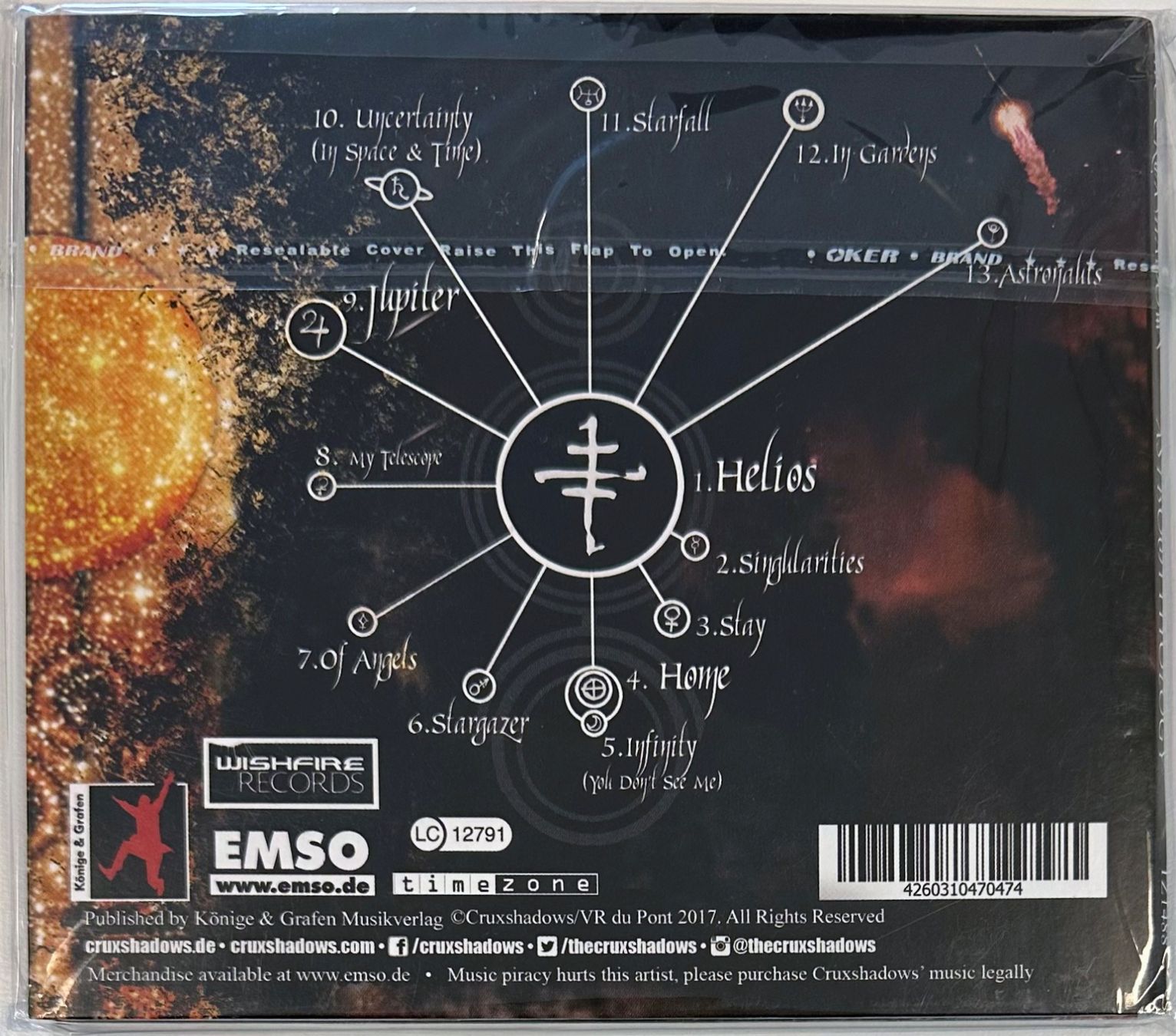 CD: The Crüxshadows – Astromythology – Usato da Martigny venduto da jereq 1