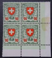 Wappenmuster Nr. 163y im ⊞ **, SBK 300.00