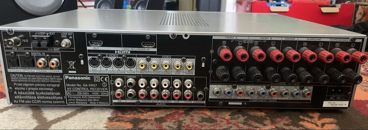 Sintoamplificatore Panasonic SA-XR57 HDMI (Gebraucht) in Mezzovico für ...