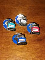Parker Quink Tintenfass Anstecker, seltene Sammlerstücke!