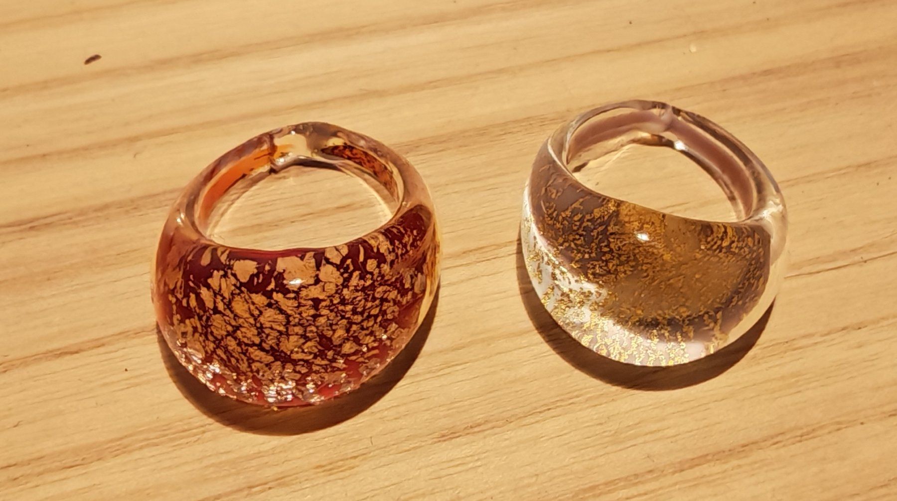Murano Anelli: Bague en verre de Murano authentique – Nuovo (secondo la descrizione) da Chamoson venduto da OkGeo 5