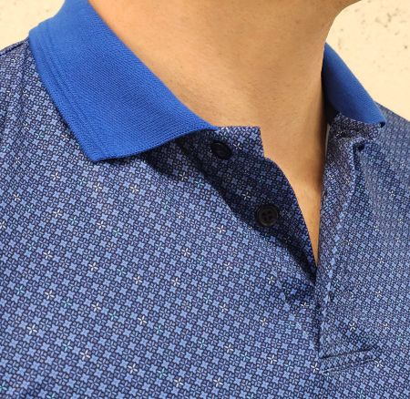 Neu Poloshirt - blau - Grösse L (Gratis Versand)
