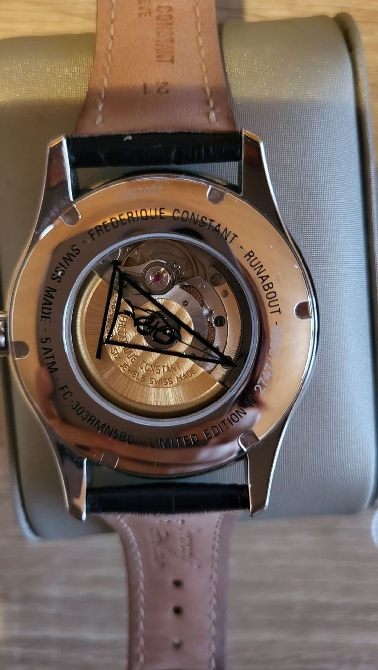 Frederique Constant Orologi: Frédérique Constant Runabout Automatique Edition Limitée – Nuovo (secondo la descrizione) da Petit-Lancy venduto da Eddy222 3