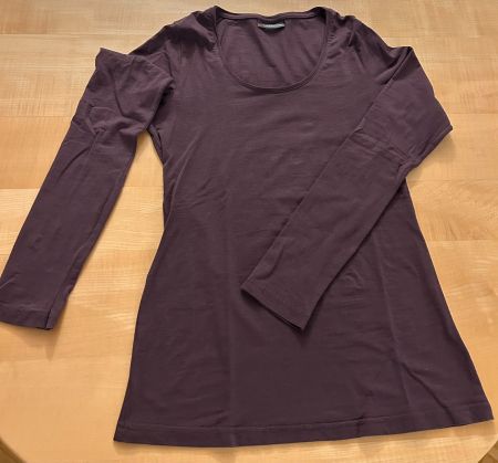 Street One Langarmshirt Farbe rustic rouge/aubergine Gr. 38