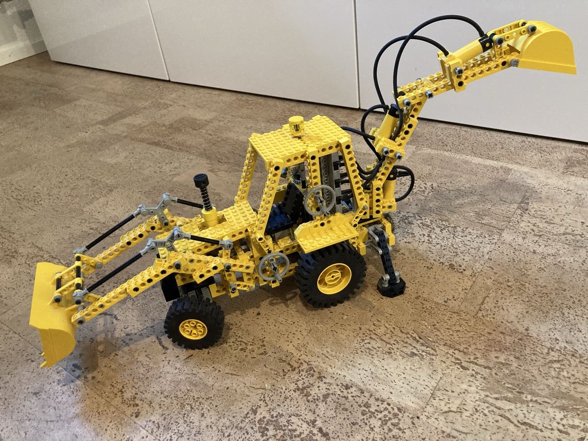 Lego Spielzeuge: Lego 8862 Pneumatic Bagger – Gebraucht aus Tann von jdeez 6