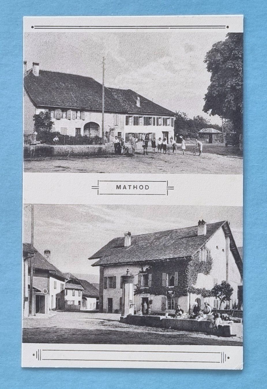 Cartoline postali: Mathod - Partie du Village – Usato da Rothrist venduto da RROENK