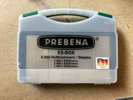 Prebena ES-BOX Heftklammern verzinkt geharzt