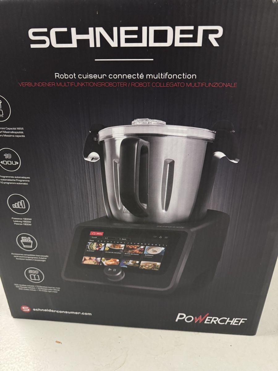 Schneider Appareils de cuisine: Robot culinaire Schneider Powerchef multifonction neuf – Neuf avec emballage d'origine à Le Landeron par fandemammut 1