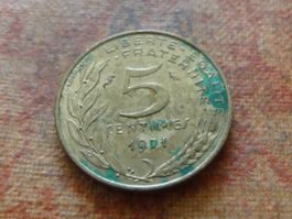 FRANCE  5 Centimes  1971  (P)