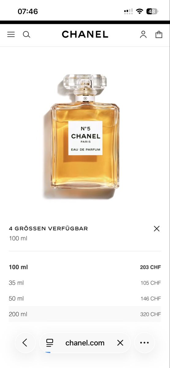 Chanel Profumi & Eau de Toilette: CHANEL 5 EDP 200ml – Usato da Zürich venduto da noddygoestotoyland 1