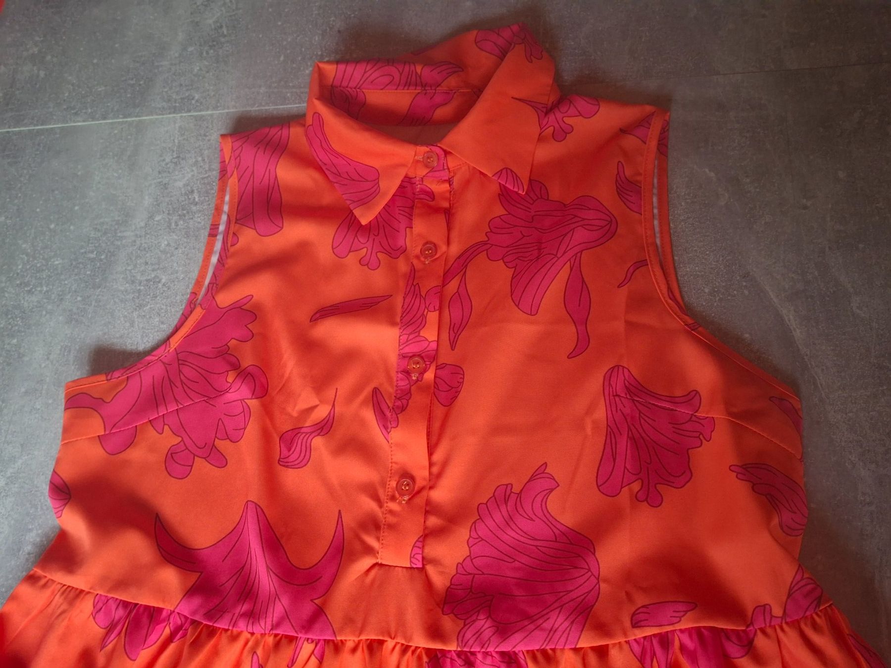 Vestiti: Robe orange taille L – Usato da Villiers venduto da san_jn5w 1