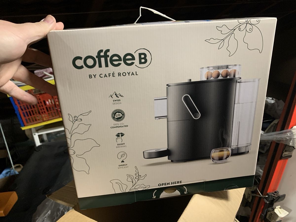 Coffee B Macchine per caffè & Macchine per espresso: CoffeeB by Café Royal Kaffemaschine – Nuovo e nell'imballaggio originale da Opfikon venduto da Safside 2