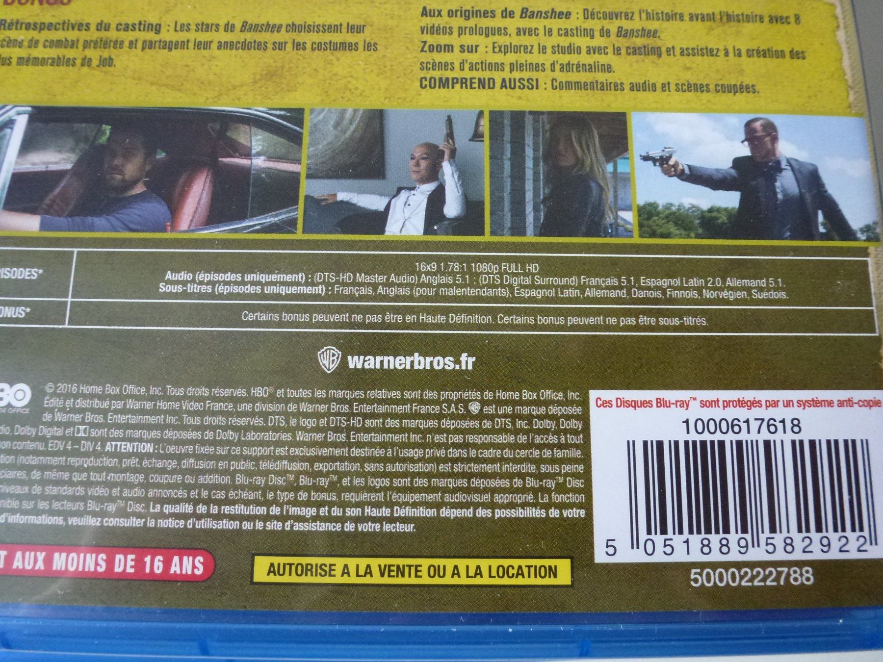 Alle DVDs: Banshee - Saisons 1 - 4 (15 Blu-Rays) – Neu (gemäss Beschreibung) aus Bern von Frebo 7