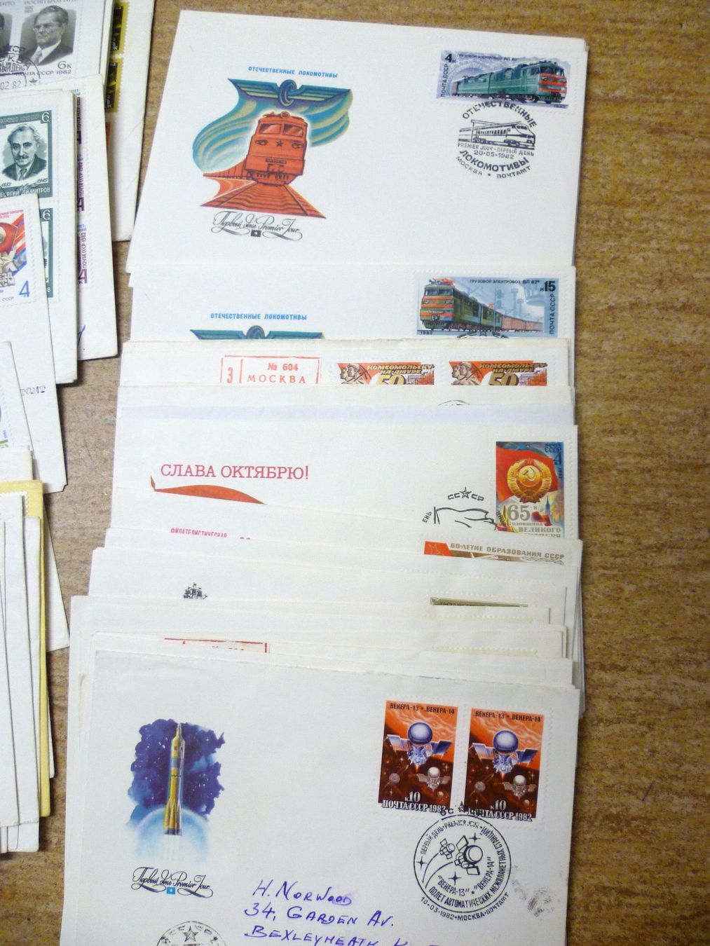 Tous les timbres: Russie – D'occasion à Corcelles-Payerne par mao06 5