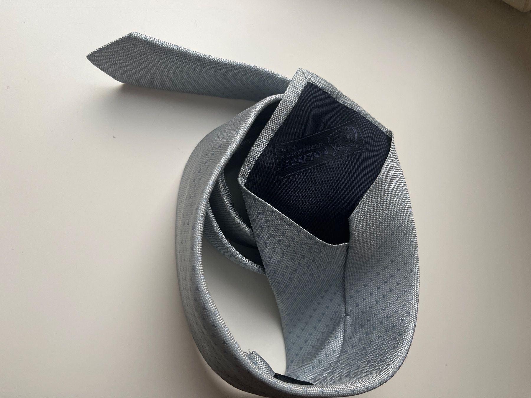 Krawatten: Seidenkrawatte Polidori hellblau LIKE NEW ! – Gebraucht aus Rüschlikon von ant_5v7g