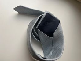 Seidenkrawatte Polidori hellblau LIKE NEW !