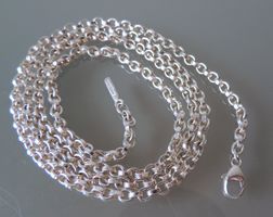 THOMAS SABO Silber 925 Anker Halskette 70 cm / 3,5 mm