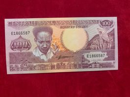 SURINAM - 100 Gulden 1 Juli 1986 - Unzirkuliert / UNC
