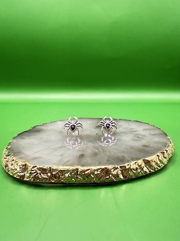 Orecchini pendenti & Orecchini a lobo: Ohrstecker Spinne aus 925 Sterling Silber – Usato da Thalwil venduto da han_2b8c 2