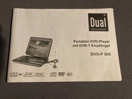 Portabler DVD-Player mit DVB-T Empfänger Dual