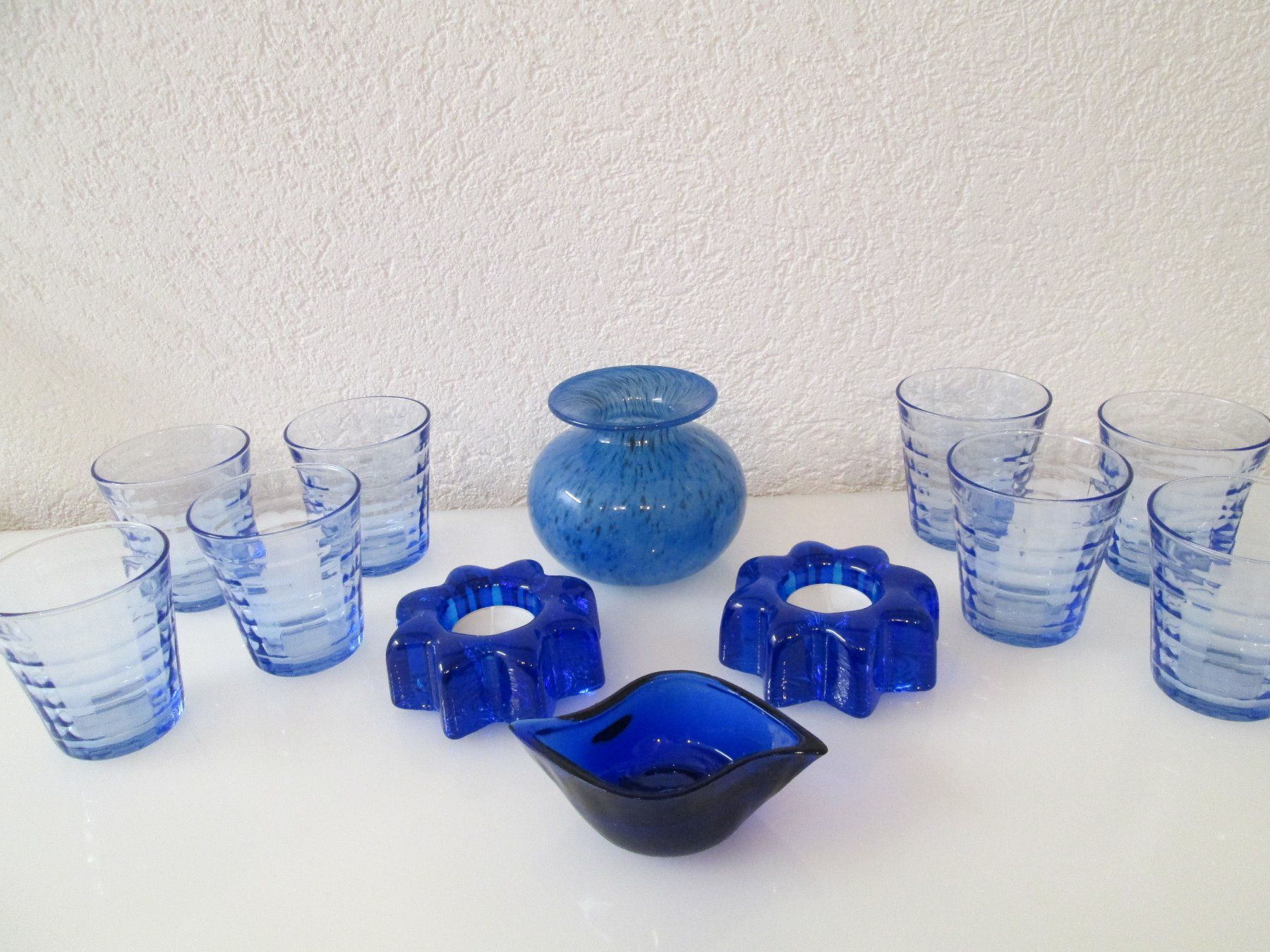 Bicchieri: Gläser, Vase....alles in Blau – Usato da Movelier venduto da ddomenika