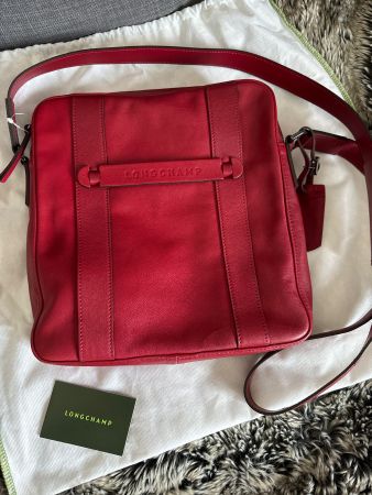 Longchamp -Leder Umhängetasche Neu