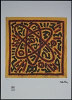 KEITH HARING   HANNUMMERIERT DRUCKSIGNIERT