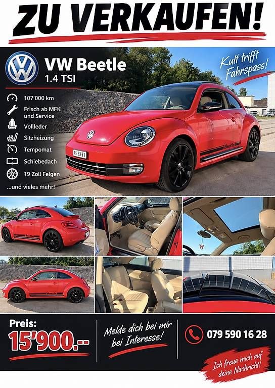 Automobili: Schöner VW Beetle ab MFK – Usato da Murgenthal venduto da Jomip7983