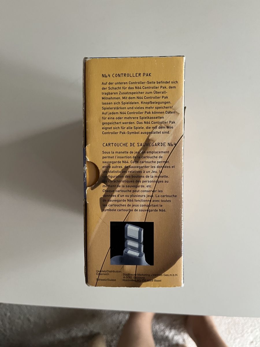 Manettes: N64 Controller in gelb und in OVP – D'occasion à Baden par tob_t8gw 5