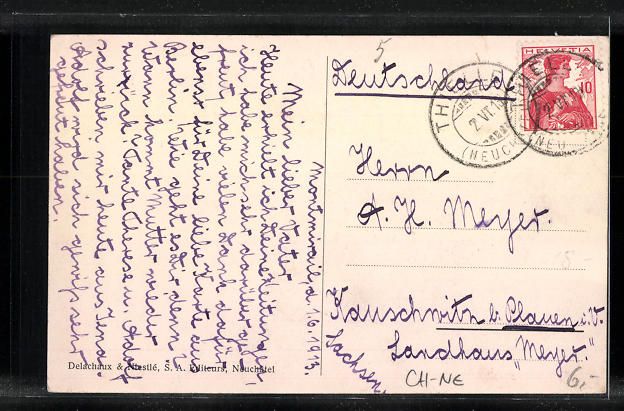 Ansichtskarten: AK Montmirail, Panorama – Gebraucht aus Berlin von bartko-reher 1