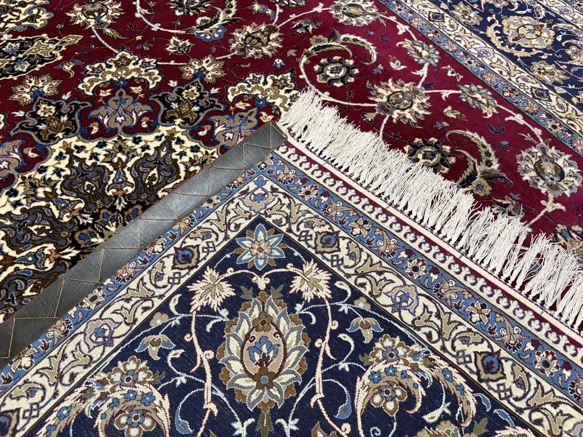 Tapis: Luxus Seidenteppich Isfahan - Perserteppich – D'occasion à Bennau par Mayer_Carpets 3