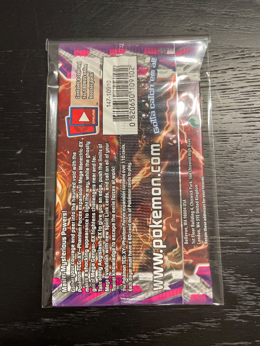 Pokémon Carte collezionabili: Pokemon XY Phantom Forces booster sealed – Nuovo e nell'imballaggio originale da Hugelshofen venduto da Suimosa 1